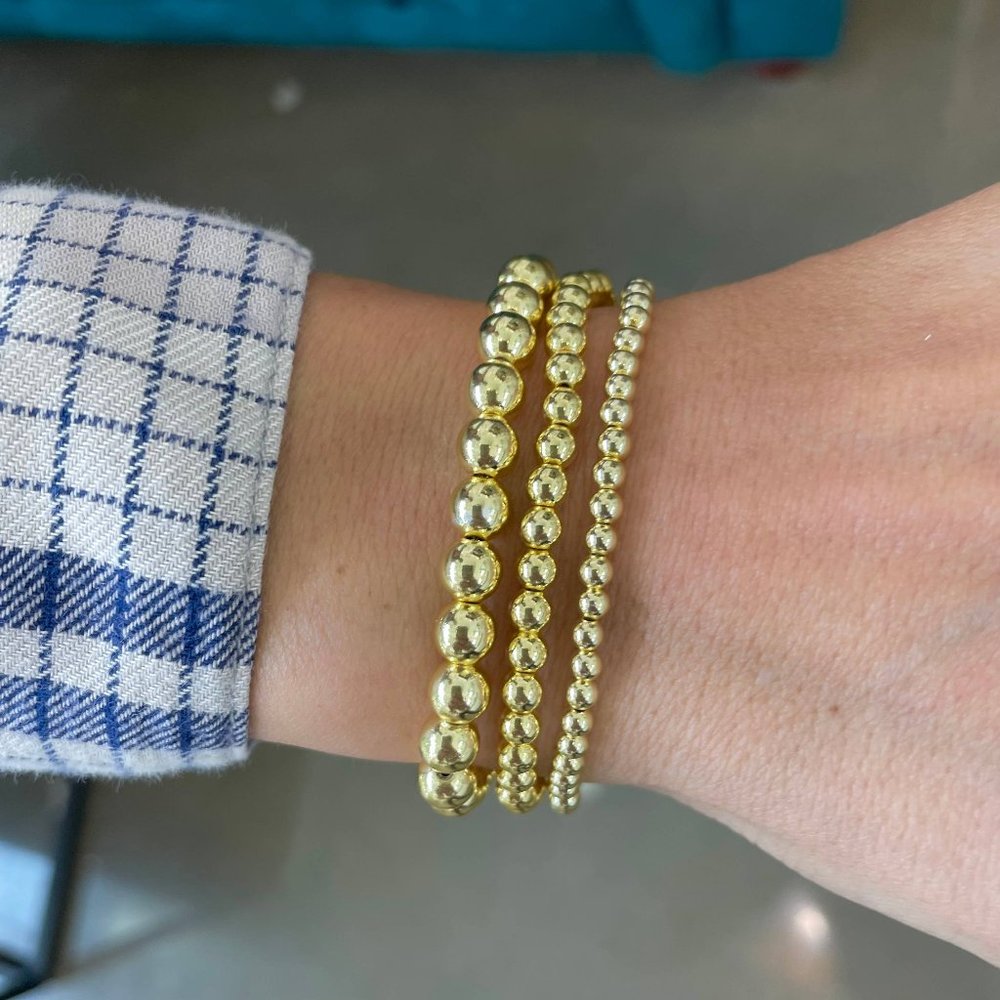 Gold Beaded bracelet